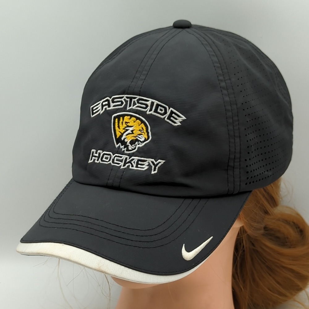 Eastside Hockey Nike Hat Cap Heritage86 Dri-Fit Dark Gray OSFM Adjustable